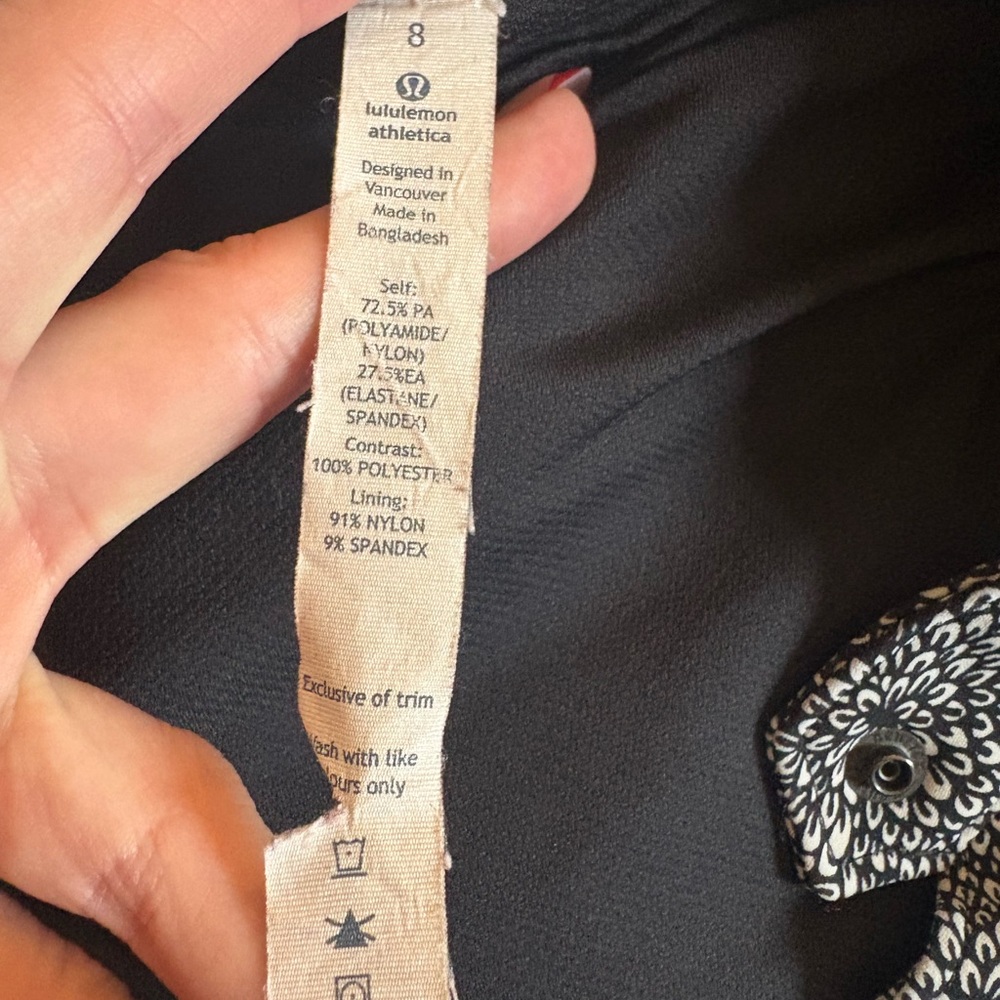 Lululemon Bust A Move Jacket in Plush Metal Black Ghost - Picture 5 of 5